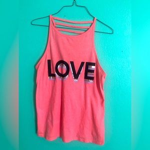 Victorias Sport strapped back tank